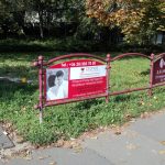 Fence (Handrail) Advertisement - instructional or immediate